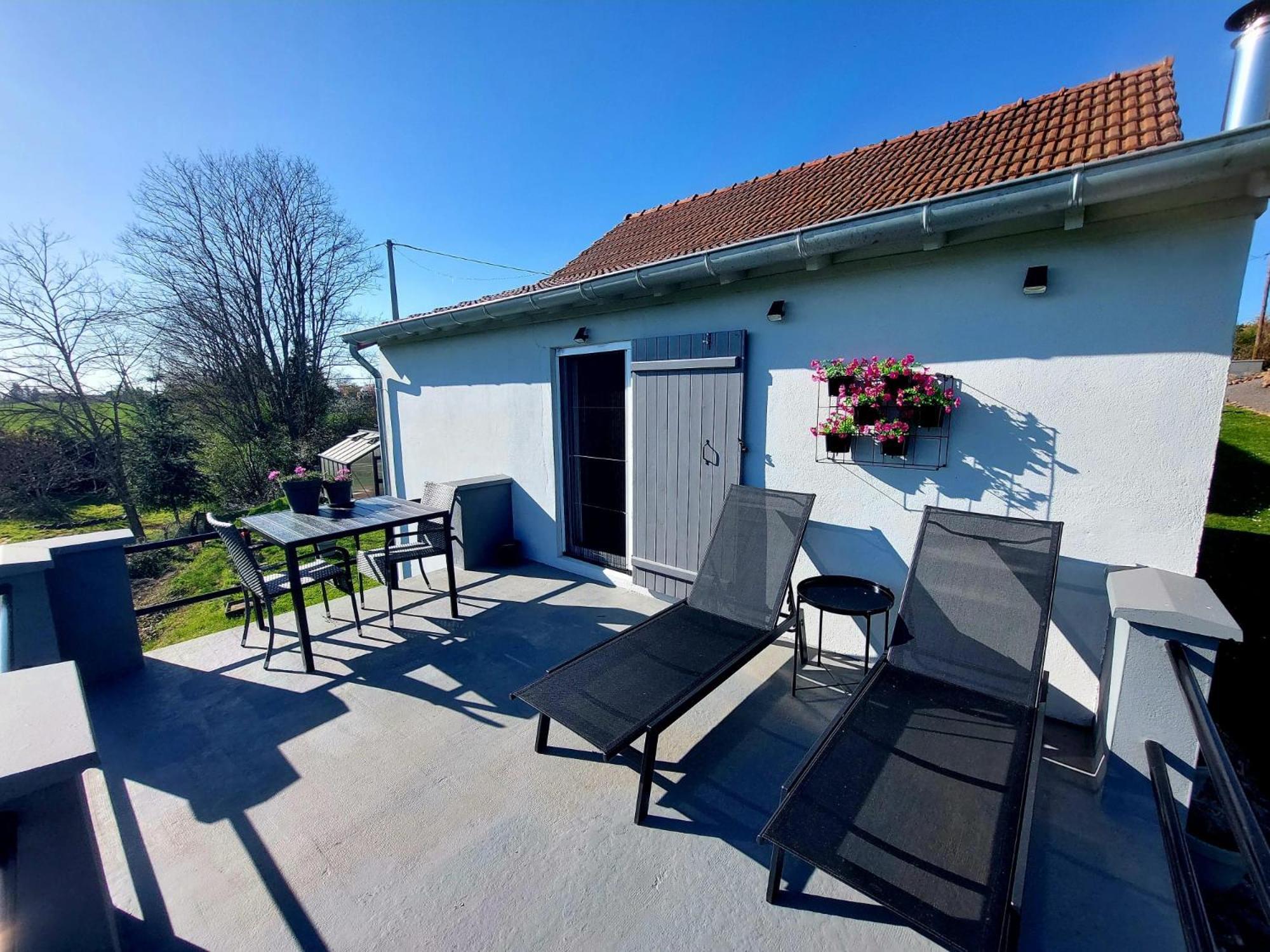 Maison Du Grand Moulin Saint-Aubin-en-Charollais Eksteriør billede